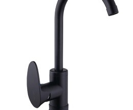 Black Kitchen Sink Faucet Nova 33 cm