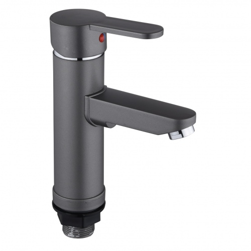 Antracide gray washbasin mixer F1