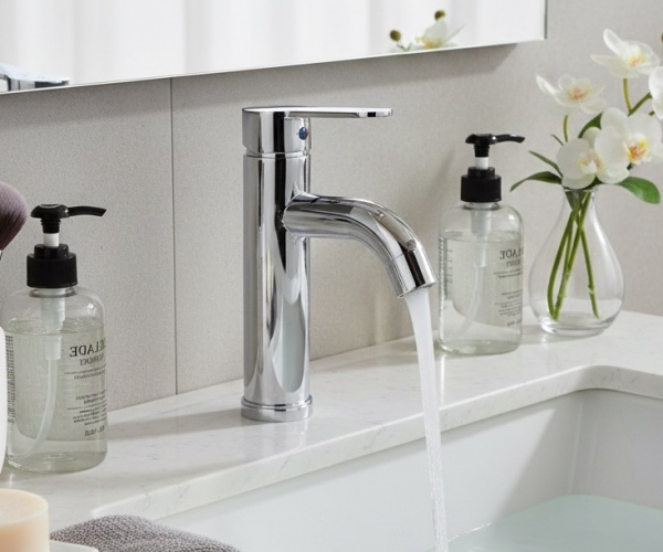 Chrome Sink Faucet F2 21 cm