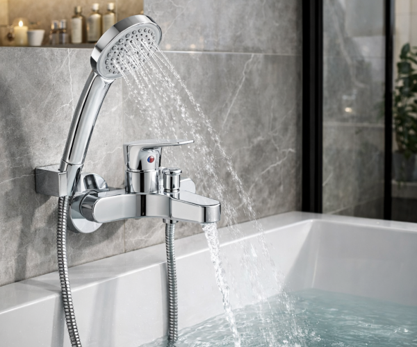 Chrome Bathroom Faucet