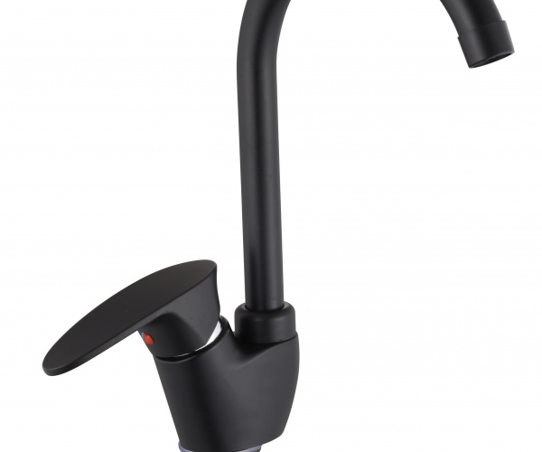 Siyah Mix Eviye Bataryası Kuğu 30 cm