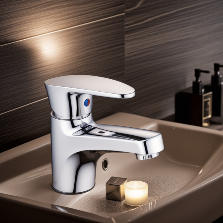 Chrom basin mixer tap mini