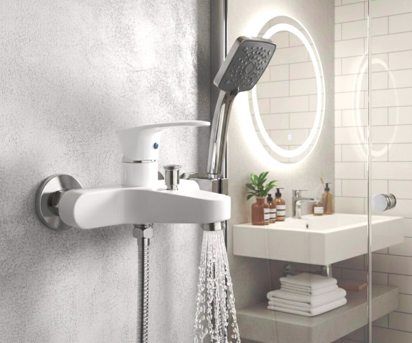 Beyaz  Mix Banyo Bataryası