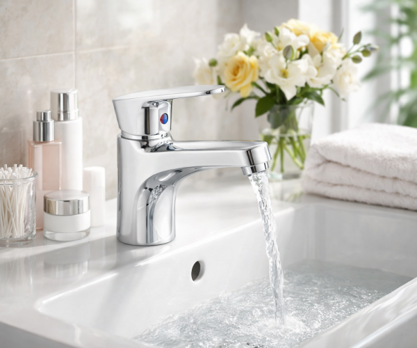 Chrome Sink Faucet Mini 12 cm