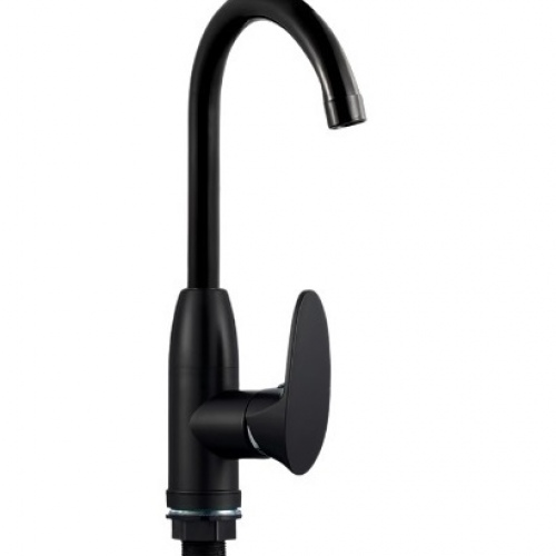 Black kithcen sink mixer MODERN